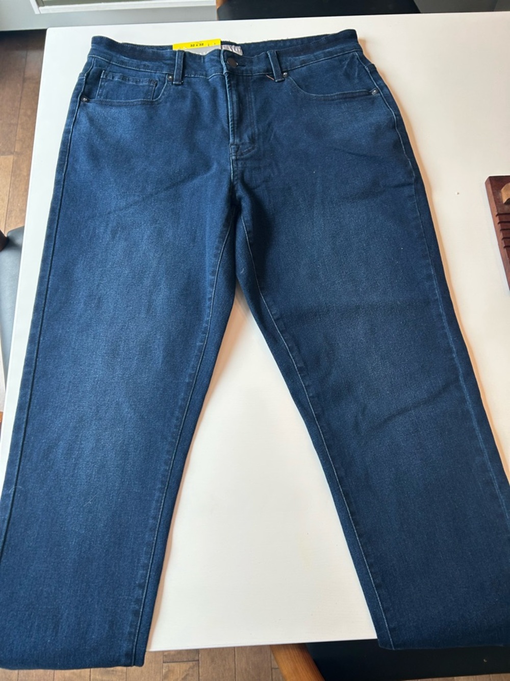 Ted Baker Men's Straight Jeans in Navy Blue